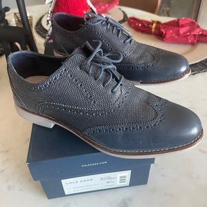 Cole Haan 8.5 Grammercy Wing Oxford 8.5 Women’s Shoe Blue